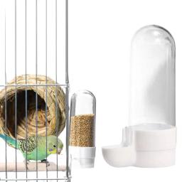 Alimentador automático de pássaros, Pendure na gaiola, Pet Water Feeder, Bebedor - Image 1