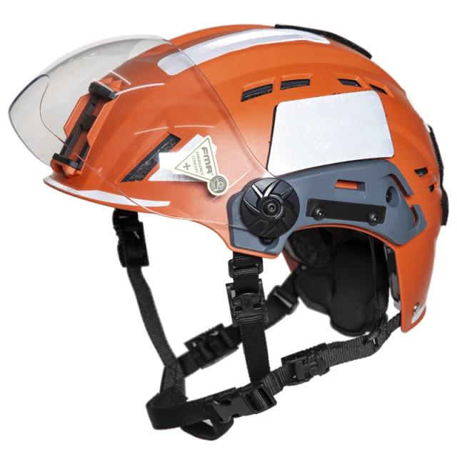 Capacete de Segurança FMA EX SAR Ajustável com Montagem NVG para Emergências, Resgate, Ciclismo e Esportes ao Ar Livre