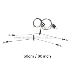 LED Aquário Luz com Braço de Montagem, Kit de Suspensão, Sombra e Difusor, Wi-Fi, Coral Reef de água salgada, NPK7 Pro V3 III, 140W - Image 6