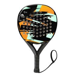 Superfície de fibra de carbono da raquete de padel com raquete de padel leve do núcleo de espuma flexível da memória de EVA - Image 2