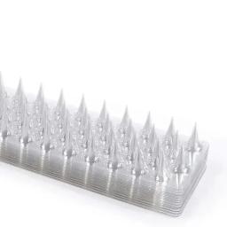 Transparente Plastic Repeller Spikes, gato repelente, Anti pombo, anti-pássaro, controle de esquilo, cercas de jardim, 10 pcs, 20 pcs, 24pcs - Image 5