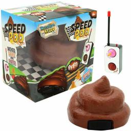 Velocidade de controle remoto cocô descompressão cocô brinquedo fezes brinquedo engraçado carro de controle remoto truque pessoas truque brinquedo crianças piada brincadeira brinquedos - Image 1