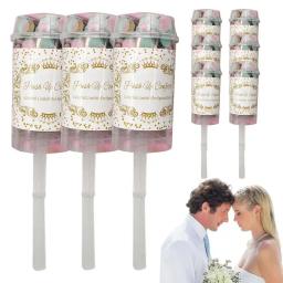 Canhão Confete Colorido, Poppers para Celebração, Proposta De Casamento, Aniversário, 10 Pcs - Image 1