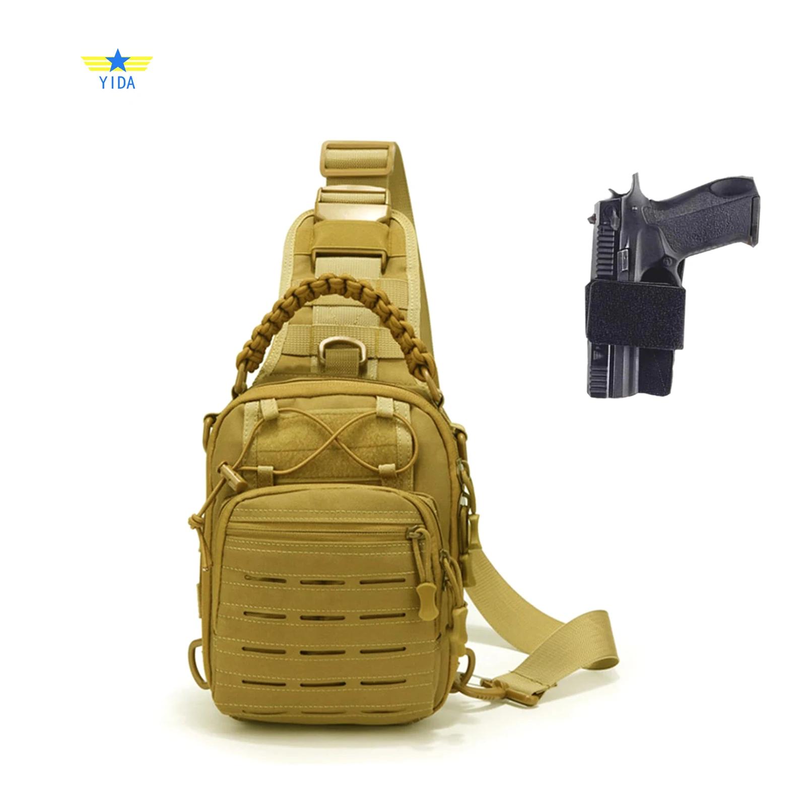 Bolsa de Ombro de Nylon Tático, Mochila Peito Único, Compacta para Esportes ao Ar Livre, Caça Aventura, Alta Qualidade - Image 1