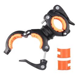Suporte Seguro Multi-funcional Ajustável, Borracha Conveniente, Rotação de 360 Graus, Caça Acessórios Da Bicicleta, Frente - Image 6