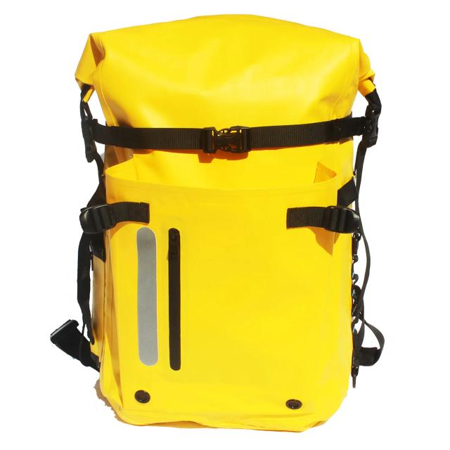 Mochila Impermeável Roll-Top Unisex para Mergulho e Atividades ao Ar Livre
