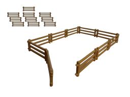 Kit com 10 Mini Cerca para decoração de Terrário, mini mundos ou maquetes, Miniatura Cerquinha 6x3cm - Image 3