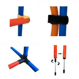 Conjunto de equipamentos de treinamento de agilidade para cães com túnel de agilidade para cães/conjunto de obstáculos para cães/barra de salto de obstáculo/conjunto de pneus/saco de transporte - Image 4