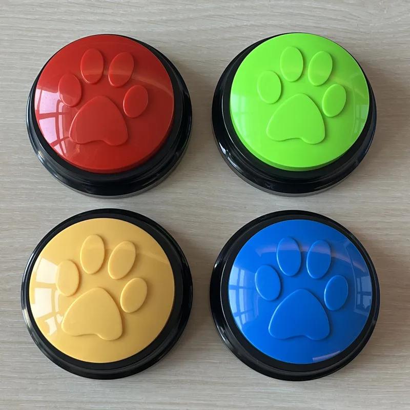 Botões de treinamento para cães graváveis animais de estimação falando brinquedos interativos para animais de estimação botões de fala para animais de estimação interativos - Image 1