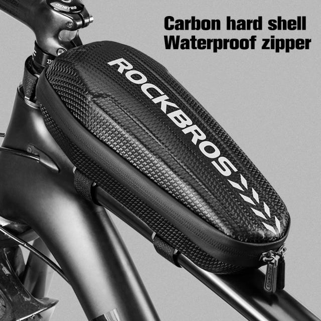 Bolsa Impermeável para Bicicleta ROCKBROS com Grande Capacidade e Armazenamento Frontal para Ciclismo em Estrada e Mountain Bike