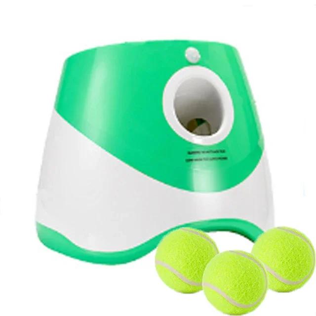 Lançador de bolas automático para cães pequenos e médios, Pet Training, Lançador de tênis, Indoor e Outdoor Interactive Toy - Image 1