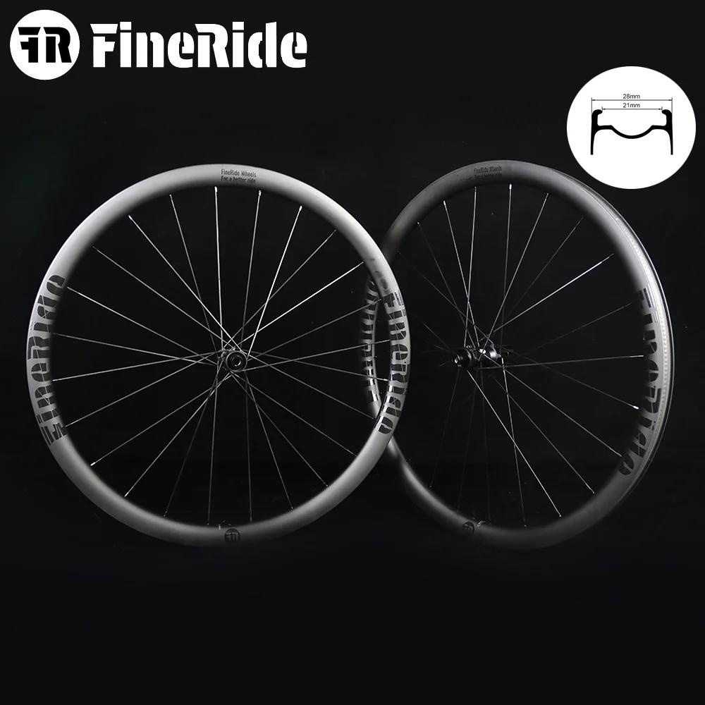 Conjunto de rodas de carbono ultraleve 700c, jantes de freio a disco, cascalho, ciclismo de estrada, bloqueio central, conjunto de rodas de fibra de carbono, roda de disco - Image 1