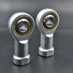 Rolamento de extremidade da haste, 2 peças, 5mm 6mm 8mm10mm 12mm m5 m6 m8 m10 m12 sa si t/k, rolamento de junta autolubrificante com rosca direita e esquerda - Image 2