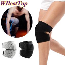 Joelheiras Esponja Antiderrapante Elásticas Unisex, Joelheira Respirável para Voleibol, Basquete, Futebol, Snowboard, Hóquei, 1Pc - Image 1
