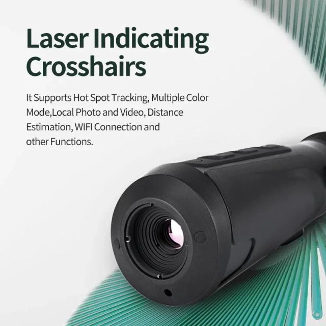 Termovisor Monocular Profissional: Visão Térmica para Caça ao Ar Livre e Observação em Longo Alcance