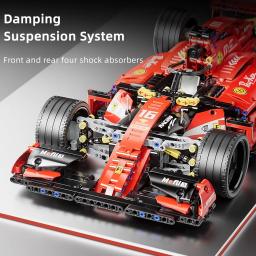 Carros de corrida para crianças, modelo Fórmula F1, escala 1:10, esportes criativos, presentes para mais de 3 anos, 1137 PCs - Image 4
