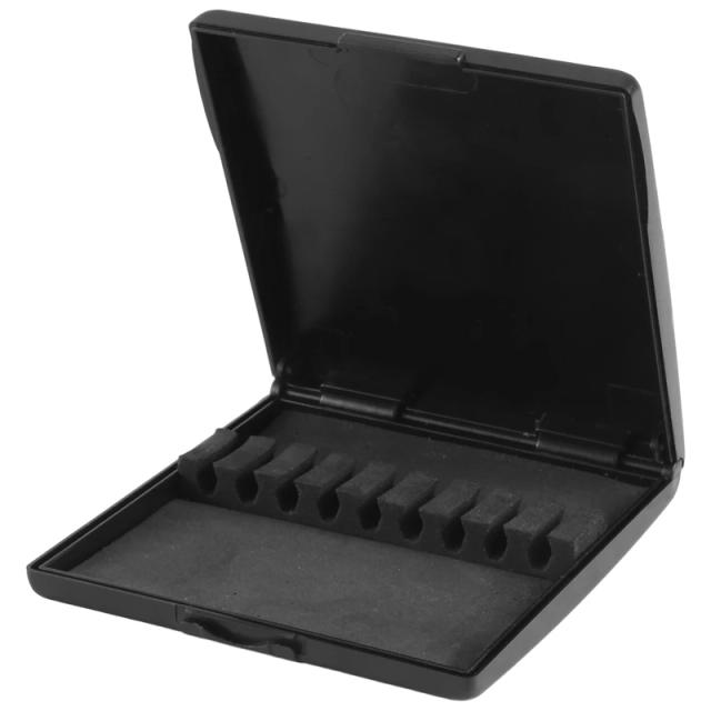 Conjunto de 9 Palhetas para Clarinete Baixo, Saxofone Tenor e Barítono com Suporte Resistente