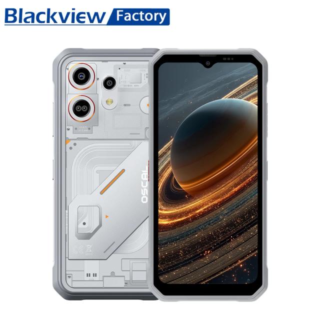 Blackview OSCAL Marine 3 Smartphone Robusto Android 16 6.56" Tela HD+IPS 24GB RAM 256GB NFC