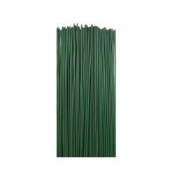 Fio-tronco floral para arranjos floristas, artesanato de bricolage, fitas verde escuro, fio floral, 2 rolos, 100 pcs - Image 3