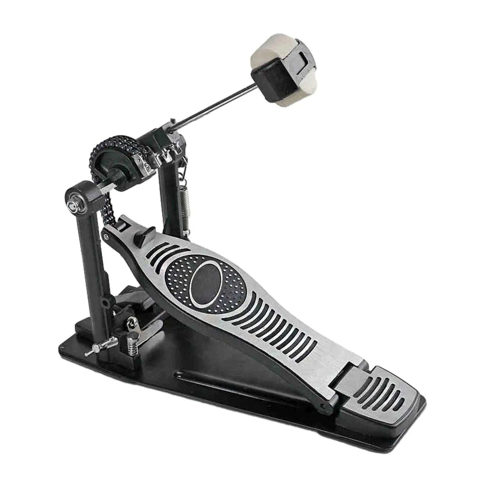 Pedal de latão de corrente dupla, Drum Practice Pedal, Tambor grande no batedor para bateria eletrônica - Image 1