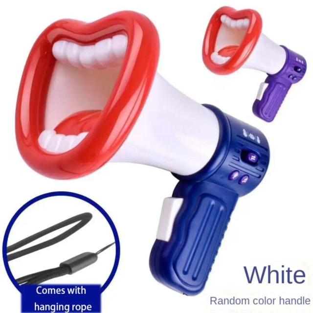 Megafone Portátil para Crianças com Som Engraçado - Brinquedo Microfone Divertido