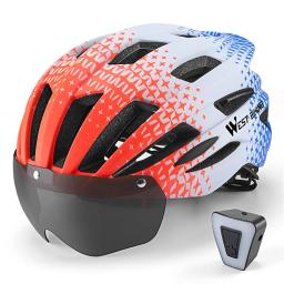 Capacete de segurança 1 conjunto forte respirável fecho magnético design mountain road bike capacete ciclismo suprimentos - Image 3