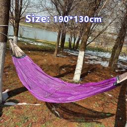 Rede dobrável portátil para viagem, jardim, terraço, varanda, rede suspensa, acampamento, sobrevivência, caça, redes de descanso - Image 4