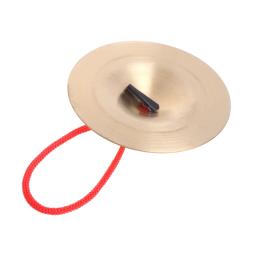 Hand Percussion Orff Instruments, Cobre, Cymbal, Criança, Crianças, Pré-escolar, Educação precoce, Buddhist Chimes, Brinquedos do presente, 9cm, 2pcs - Image 4