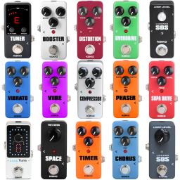 KOKKO-Guitarra Elétrica Efeitos Pedal, Compressor, Mini Tuner, Distortion Overdrive, True Bypass, Acessórios - Image 1