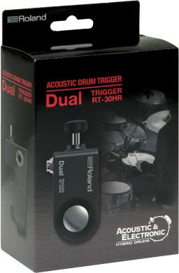 Roland Acoustic Drum Trigger, tocando fontes eletrônicas, RT-30HR, RT-30H, RT-30K - Image 5