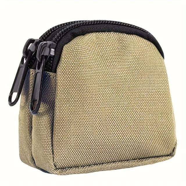 Saco de Escalada Compacto e Portátil com Bolso com Zíper e Cinto Loop, Estilo Esportivo, 2,75x1,18x2,75 cm