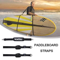 Ajustável prancha ombro Carry Sling, Stand Up Paddleboard Strap, Sup Board, Surf Fins, Wakeboard, Surf Suprimentos de caiaque - Image 6