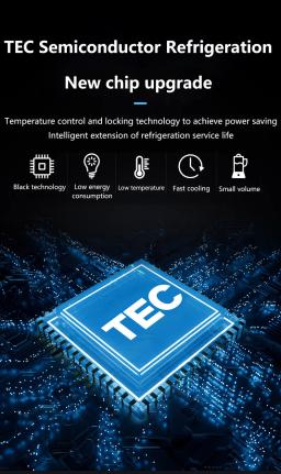 Copo de resfriamento de carro portátil usb para café leite bebidas refrigerador de bebidas elétrico para exibição de temperatura de viagem para carros 12v-24v - Image 4