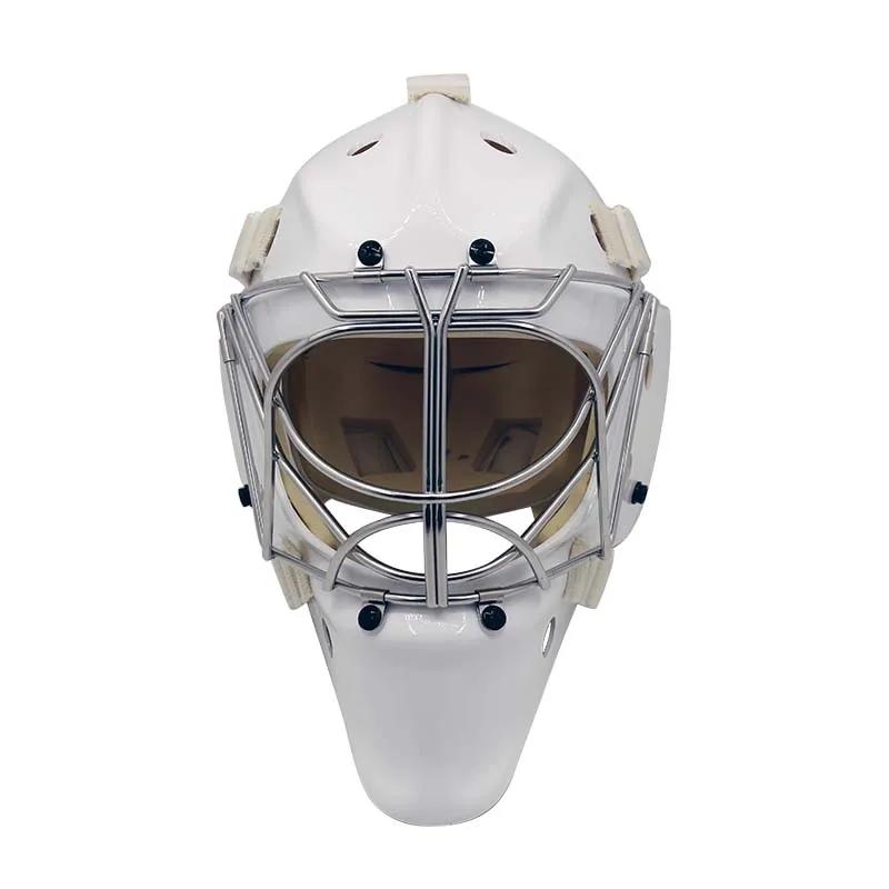 Capacete máscara goleiro hóquei gelo policarbonato - Image 1