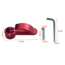 Acessórios para bicicletas elétricas modificados, gancho do capacete, armazenamento lateral do scooter, bomba de freio, embreagem, meia tampa, CNC - Image 2