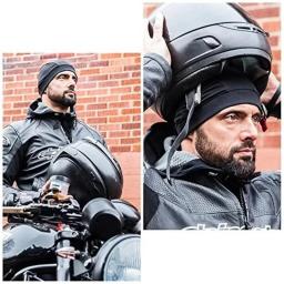 Chapéu de capacete de ciclismo de secagem rápida boné interno motocicleta balaclavas capacete interno suor wicking chapéu para homens mulheres esportes chapéu bonés - Image 2