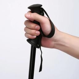 Bastões de trekking leves com apertos de cortiça, Bastão de caminhada de 2 seções, Bastões para mulheres e homens, Alumínio 7075, 1 par - Image 5