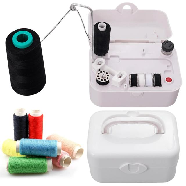 Bobina Elétrica Winder para Máquina de Costura - Ferramenta de Assistência para Enrolamento DIY, Rápida e Eficiente