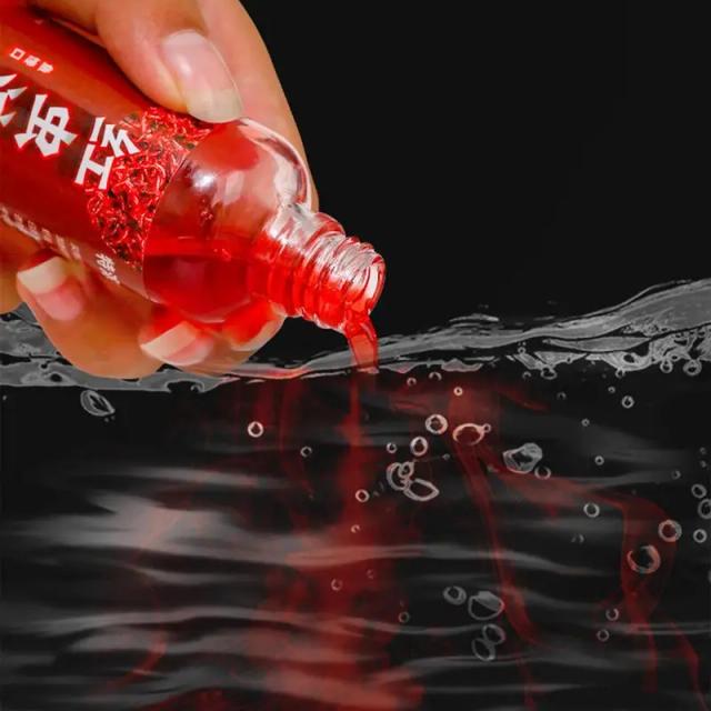 Isca Líquida Concentrada de 100ml para Trutas e Carpas: Atrativo Vermelho Forte para Pescaria de Sucesso