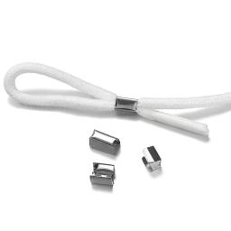 100 pçs 5x10mm metal quadrado cabo de couro de crimpagem final bonés corda prendedor clipe de corda para diy pulseira jóias fazendo descobertas - Image 6