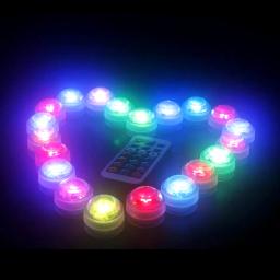 3 LED luz subaquática 16 cores RGB IP68 à prova d'água acessórios para piscina lâmpada luzes submersíveis ao ar livre para vaso de lago - Image 5