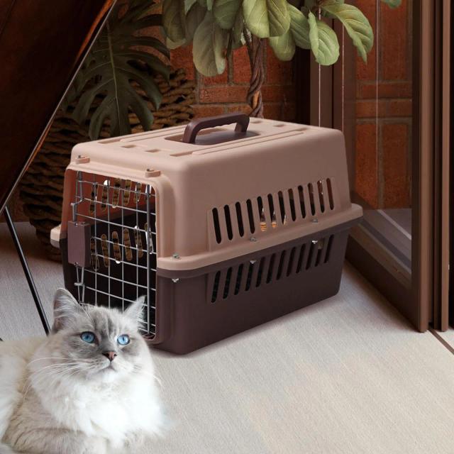 Transportadora de Pet Reforçada, Caixa para Animais de Estimação Ideal para Camping