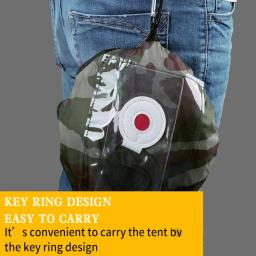 Capa de gatilho de camuflagem dobrável, portátil, reciclável, munição, tiro, estilingue, caixa de alvo de airsoft, para caça ao ar livre, treinamento de tiro - Image 4