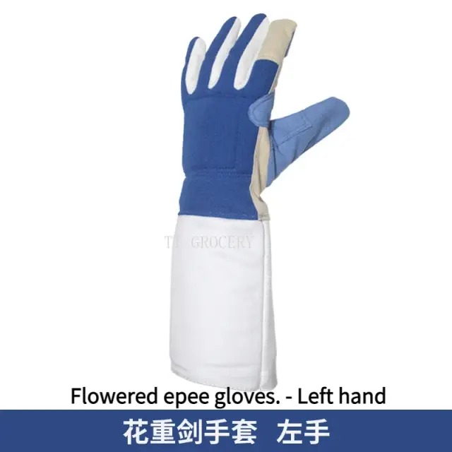 Luvas Antiderrapantes de Treinamento para Esgrima - Proteção Ideal para Adultos e Crianças em Foil, Sabre e Epee