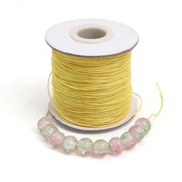 Linha de couro Cordão Encerado para Fazer Jóias, 20 Cores, Fio De Algodão, Strap String, Colar Corda, Pulseira DIY Suprimentos, 0.5mm, 10m por Saco - Image 6