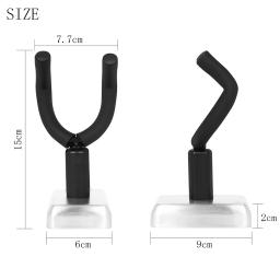 Suporte de parede de metal para guitarra, gancho metálico, suporte para acústica elétrica, baixo, cavaquinho, acessórios - Image 6