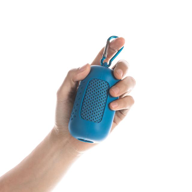 Toalha Portátil de Secagem Rápida com Efeito Refrescante Instantâneo para Esportes, Gym, Pilates e Viagens - Inclui Pochete de Silicone Personalizável
