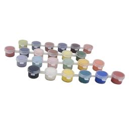 24Pcs Pigmentos Cerâmicos DIY Pintado Artesanato colorir Ferramenta Porcelana Glaze Underglaze Color Pigment Set para Iniciantes Adultos - Image 6