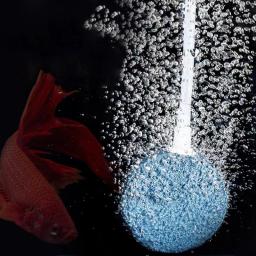 Aerador de oxigênio para aquário, bomba para tanque de peixes dia80mm aerador de oxigênio crescente bomba de bolhas de ar hidropônica suprimentos ótimos acessórios - Image 1