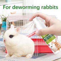 Novo conjunto completo de suprimentos para coelho, limpeza, desodorização, coelhos para animais de estimação, spray antelíntico externo, inibindo substâncias nocivas - Image 4
